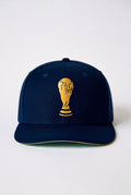 2026 FIFA World Cup Trophy Snapback Cap | Navy World Cup Fan Casual Sports Hat