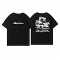 Toyota Supra Double-Sided Oversized T-Shirt（Washed & Vintage）