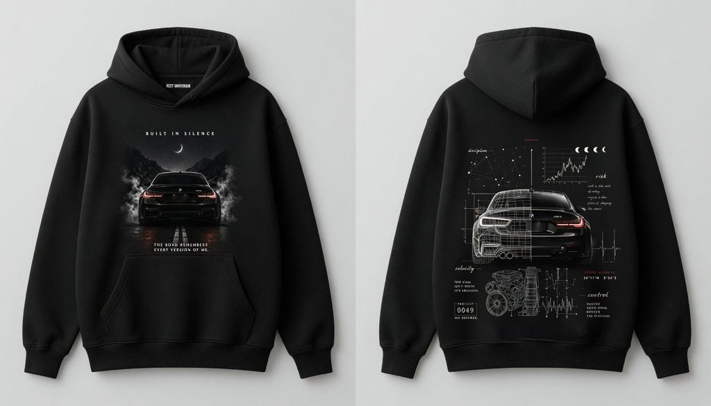 BMW Blueprint "Built in Silence" Tee & Hoodie