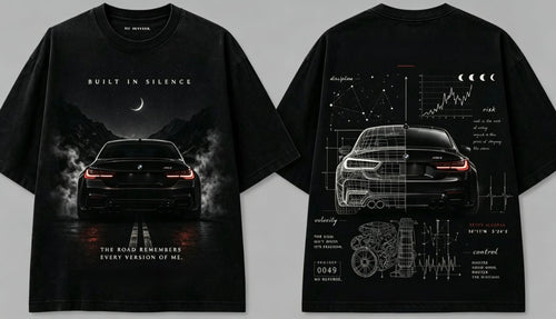 BMW Blueprint "Built in Silence" Tee & Hoodie