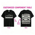 Porsche 911 GT3 RS Customizable JDM T-Shirt & Hoodie – Personalized Your Ride