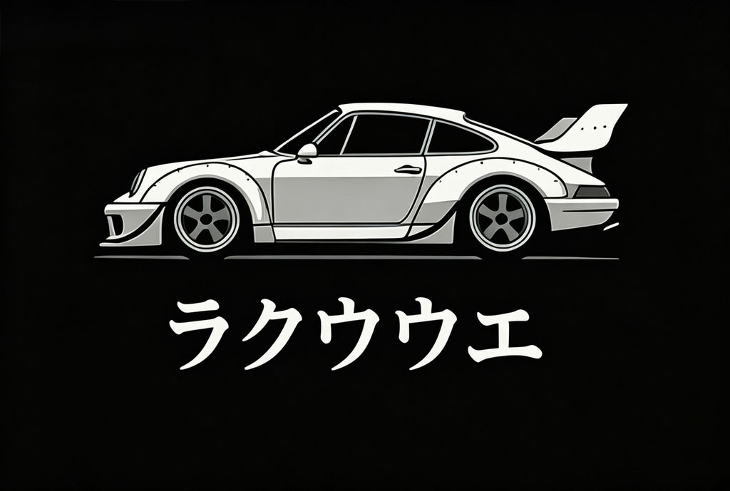 [Nakai-san's Craftsmanship Spirit] RWB Classic 911 Tuning Culture T-shirt / Hoodie | JDM Widebody Legend